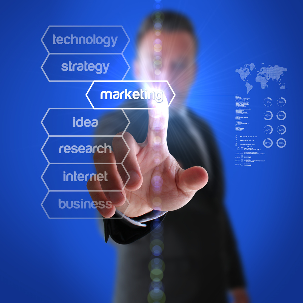 Businessman Showing Marketing Plan